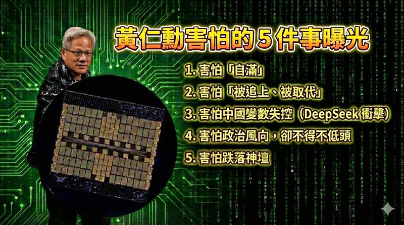 黃仁勳最害怕的5件事曝光。《黃仁勳傳》作者史帝芬．維特爆料：跟川普、中國、Gemini有關。（圖／記者鄭孟晃攝影、翻攝自NVIDIA官網、翻攝自《Financial Time》、天下文化提供）