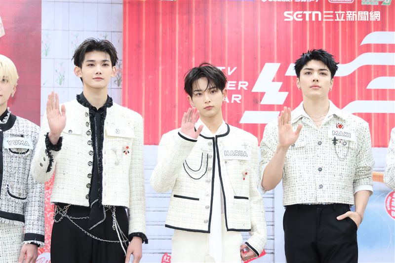 &amp;TEAM成員JO、HARUA、MAKI。（圖／記者鄭孟晃攝影）