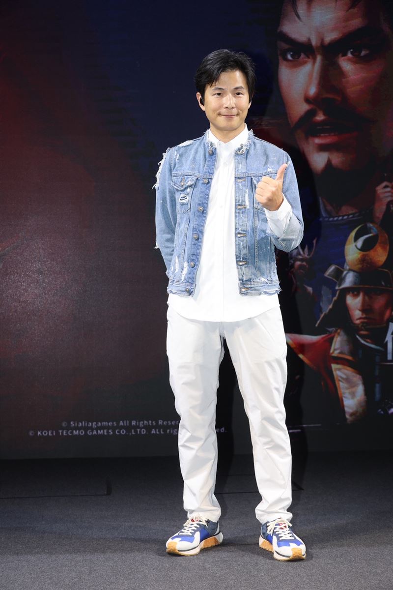 孫協志下月補辦婚宴。（圖／記者鄭孟晃攝影）