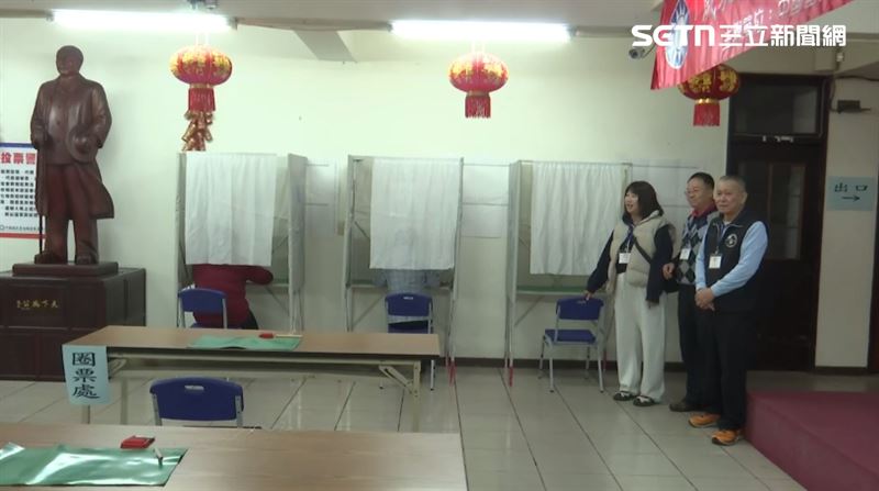 國民黨第二十二屆第一任中常委選舉於1月31日進行，在投完票後隨即開票。（圖／翻攝畫面）