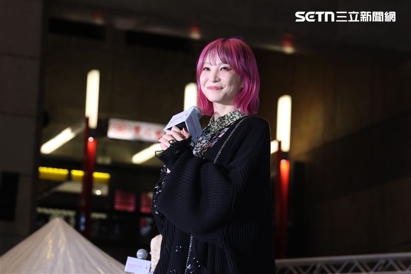 LiSA演唱《鬼滅之刃》主題曲紅遍全球。(圖/記者鄭孟晃攝影)