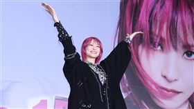 LiSA。（圖／記者鄭孟晃攝影）