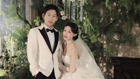  陳雪凝閃嫁豪門富二代李瑞濱。（圖／翻攝自微博）