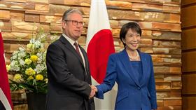 英相施凱爾訪日會晤高市早苗，同意加強印太安全。（圖／翻攝自X平台 @takaichi_sanae）