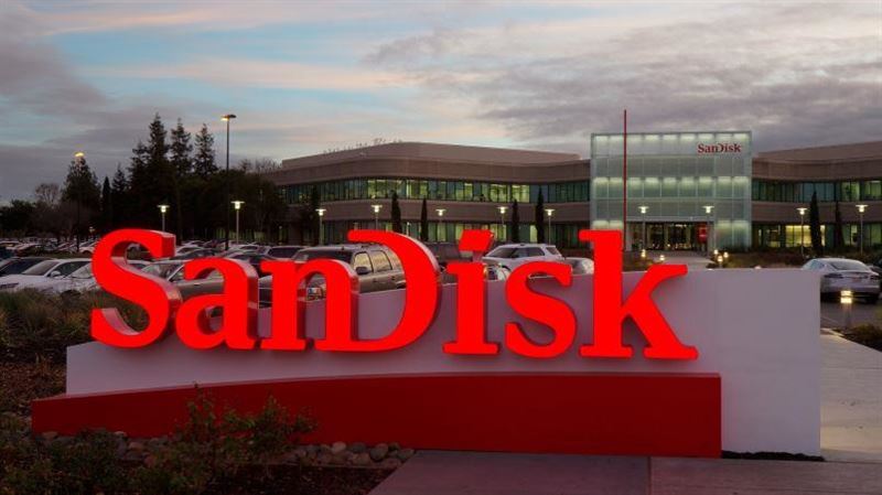 AI記憶體需求激增 Sandisk股價狂飆15倍