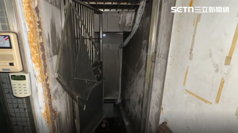 起火地點位於餐廳地下室廚房，疑員工煮食未關閉爐火釀禍。（圖／翻攝畫面）
