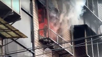 新／北市信義區恐怖火警！女住戶命危送醫