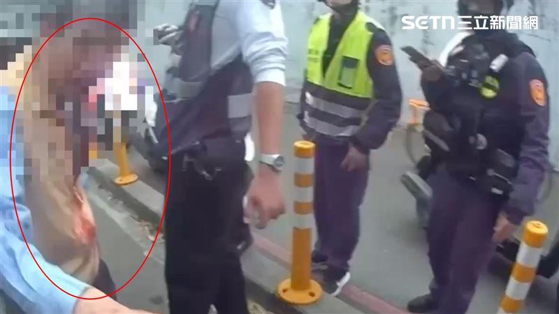 林男實在太氣憤，指著馬男鼻頭罵：「我死都要找你討命！」。（圖／翻攝畫面）