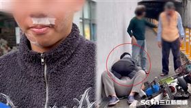 夫妻,楠梓區,車禍,捷道,逆向,頭痛人物,地下道,隨機攻擊（圖／翻攝自Threads @worthless0309）