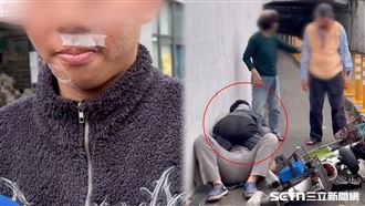 夫妻,楠梓區,車禍,捷道,逆向,頭痛人物,地下道,隨機攻擊（圖／翻攝自Threads @worthless0309）