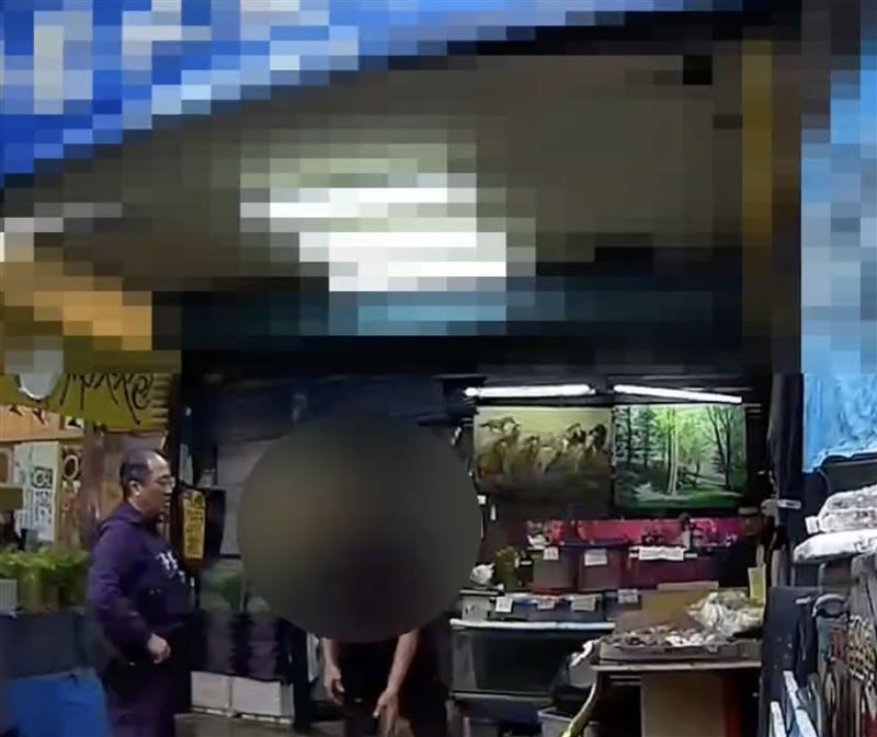 店家無奈說根本不認識邱男。（圖／翻攝畫面）