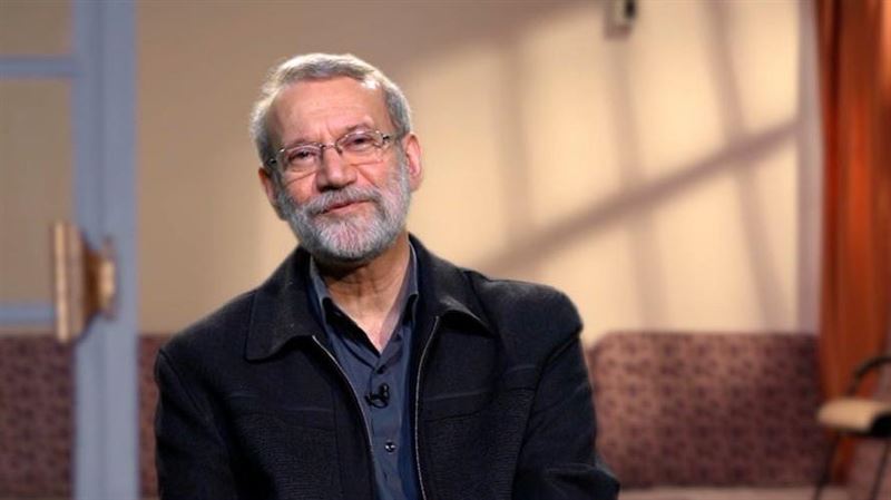 伊朗最高國家安全委員會秘書拉里賈尼31日表示，與美的談判安排正在進行中。（圖／翻攝自X平台 @alilarijani_ir）