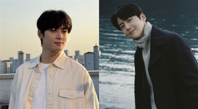 金宣虎（右）、車銀優所屬同公司。（圖／翻攝自IG）