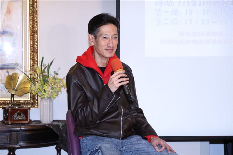 唐治平氣色非常不錯。（圖／記者鄭孟晃攝影）