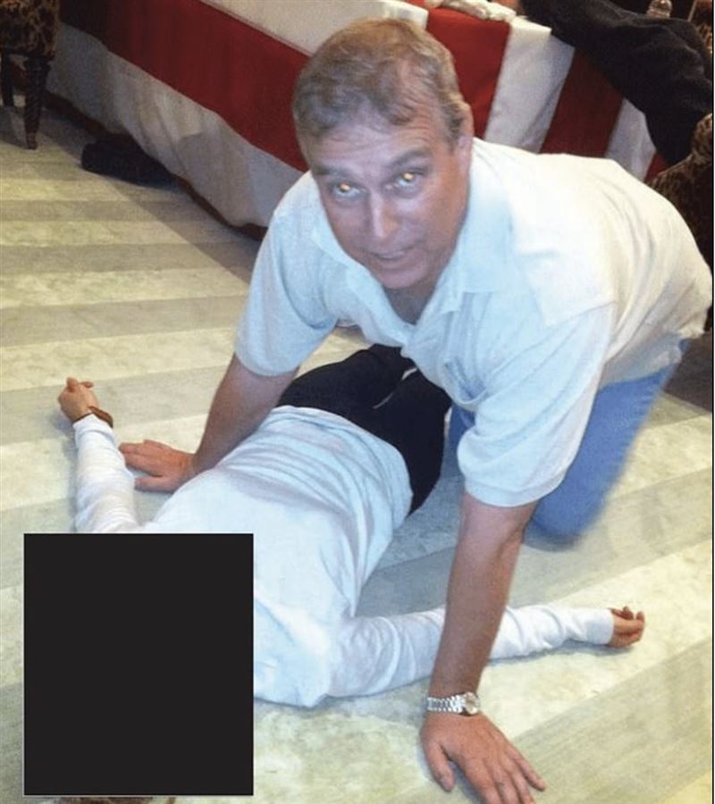 安德魯不雅照被釋出引起風波。（圖／翻攝自X平台 @mwilliamsthomas）