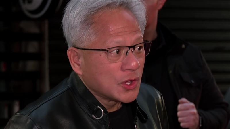 輝達北士科總部呼之欲出!黃仁勳笑談簽約非難事:將成台北最壯觀地標。(圖/三立電視)