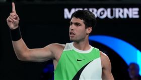 艾卡拉茲（Carlos Alcaraz）。（圖／美聯社／達志影像）