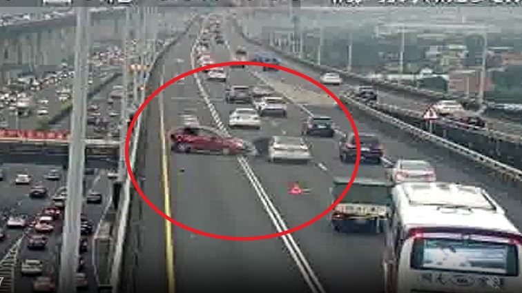 新/注意!國道3車追撞…占2道、回堵2km