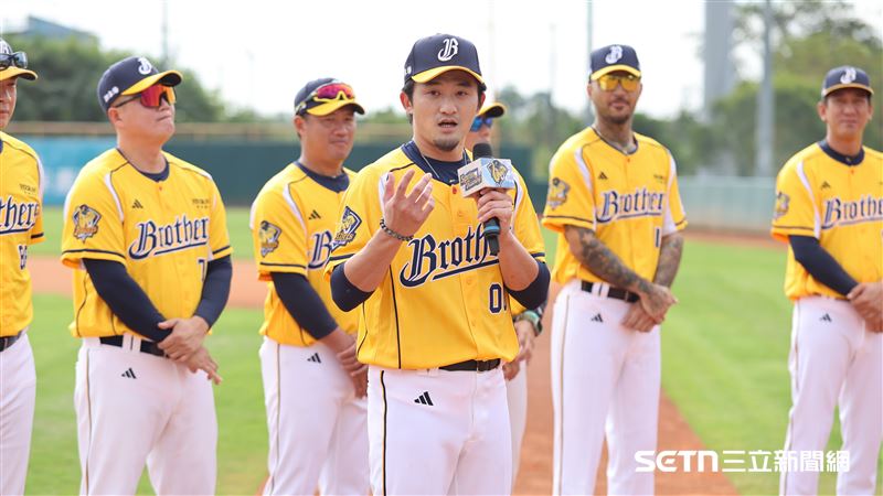 2026中信兄弟開訓，新任二軍助理投手教練彭識穎。（圖／記者劉彥池攝影）