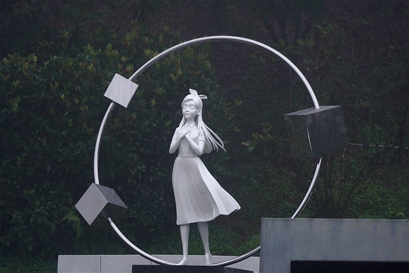 大S紀念雕像曝光。(圖/記者趙于瑩攝影)