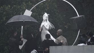 大S雕像揭幕了　羅志祥、楊丞琳現場見證