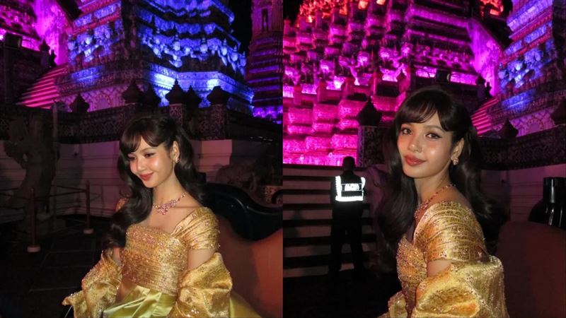 Lisa 受邀擔任泰國觀光大使，首度在曼谷出席公開活動。（圖／翻攝自IG @lalalalisa_m）