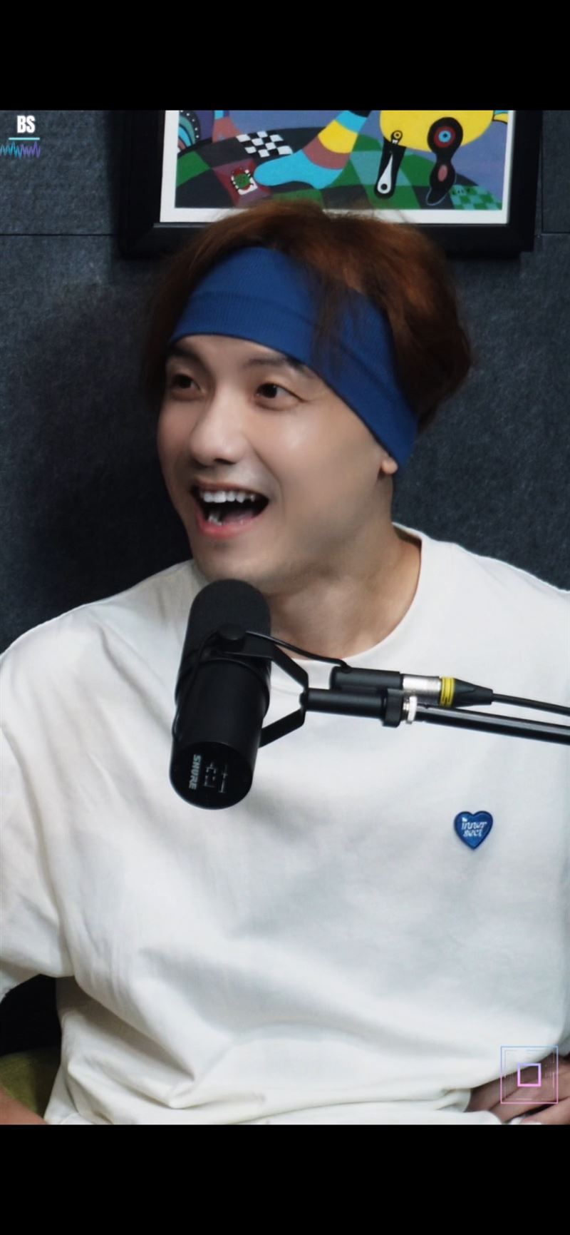 主持人圤智雨對於謝典林的「樁腳」把妹術感到相當新奇。（圖／翻攝抖音＠bs55774）