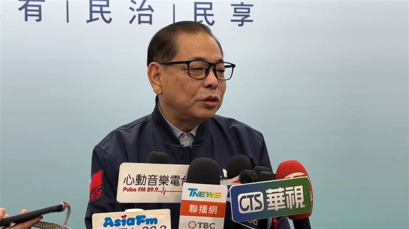 表態參選新竹縣長的陳見賢，今（2日）辭去國民黨新竹縣黨部主委一職。（圖／翻攝畫面）