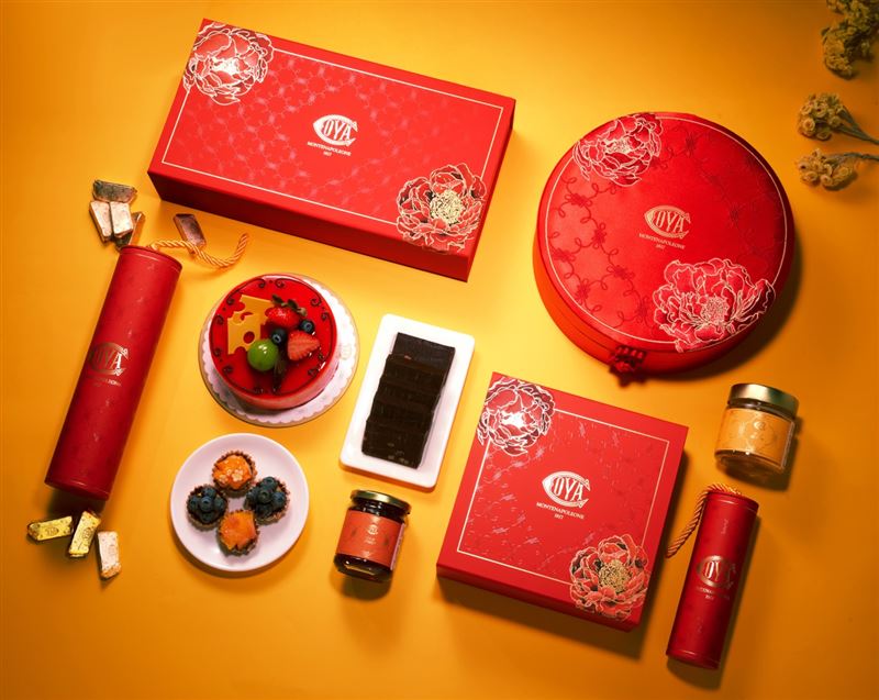 COVA攜手東方年節美學，獻上2026丙午年限定賀歲系列。（圖／品牌業者提供）