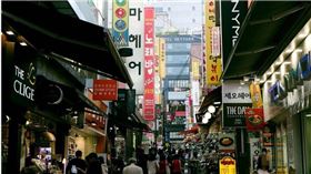 南韓首爾明洞商圈。（圖／Pixabay）