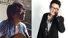 歌手莫凡與袁惟仁曾組成「凡人二重唱」團體，並在台灣走紅。（圖／翻攝自袁惟仁、莫凡臉書）