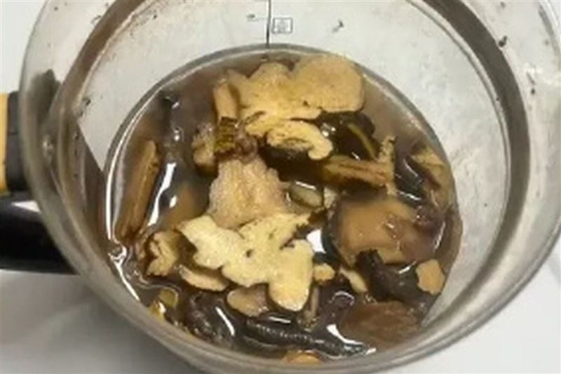 夏男迷信網路中藥偏方，自己買煮藥材導致急性中毒不省人事。（翻攝畫面）