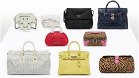 臺北地檢署偵辦太子集團涉犯詐欺案，查扣李姓被告多項犯罪所得，包括愛馬仕、克羅心、巴黎世家等二手名牌包以及香奈兒、JORDAN、NIKE二手名牌鞋款，法務部行政執行署將於今天（3日）上午10時30分許在士林分署拍賣室進行拍賣。（圖／翻攝畫面）