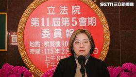陳培瑜也指出，只要白營立委願意支持預算付委，相信未來有綠白合作的機會。（圖／記者楊士誼攝影）