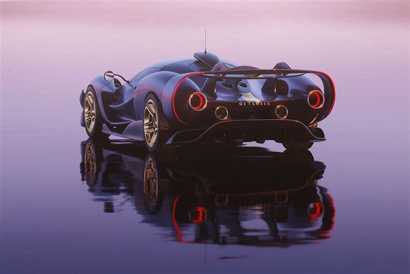 De Tomaso P900超跑。（圖／翻攝De Tomaso網站）