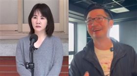 謝典霖說，爸媽支持的話就會要他找人支持，而謝衣鳳一個人宣布要參選，畫面就已經解釋很多事情了（組合圖）