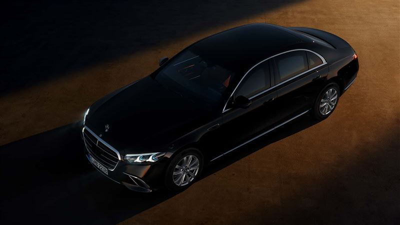 賓士S Class推出新款防彈車。（圖／翻攝Mercedes-Benz網站）