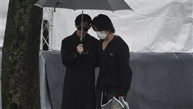 言承旭（右）、周渝民（左）一同離場。（圖／記者趙于瑩攝影）