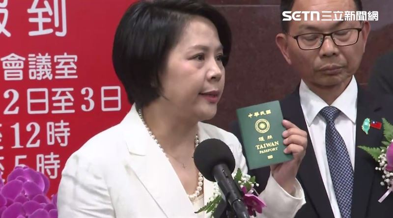 李貞秀強調唯一效忠中華民國。（圖／翻攝畫面）