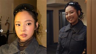 Jennie時裝秀造型翻車？韓網批像「大媽」