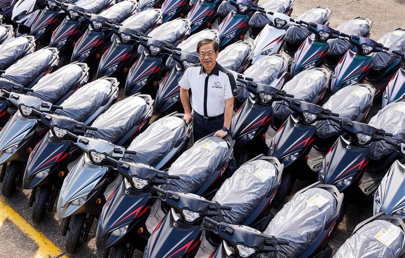 KYMCO光陽在2025年以25.9%市占率穩居市場第二。（圖／KYMCO提供）