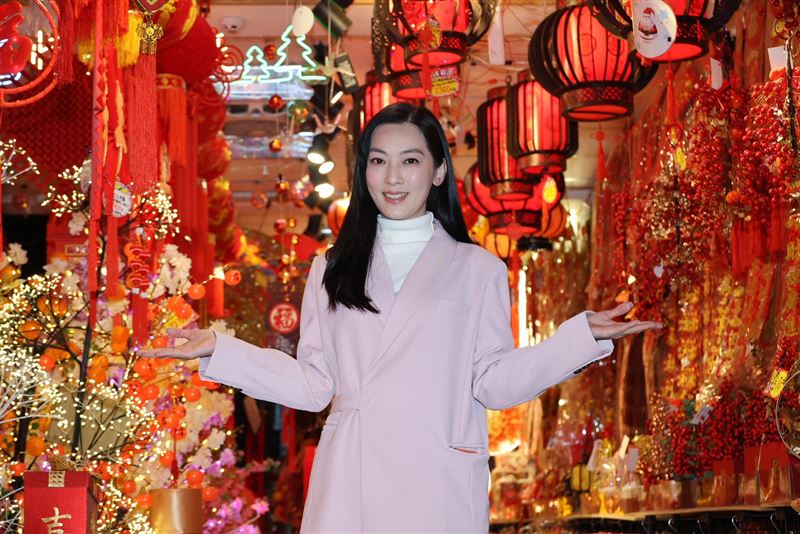 陳淑萍分享過年計畫,也許願今年帶母親出國旅遊。(圖/記者鄭孟晃攝影)