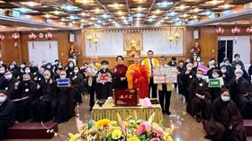 永和分局舉辦115年2月戶外聯合勤教，走入佛光山永和學舍反詐宣導（圖／翻攝畫面）