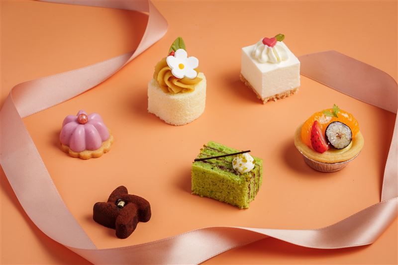 歐風館主廚特製小蛋糕。（圖／飯店旅宿業者提供）