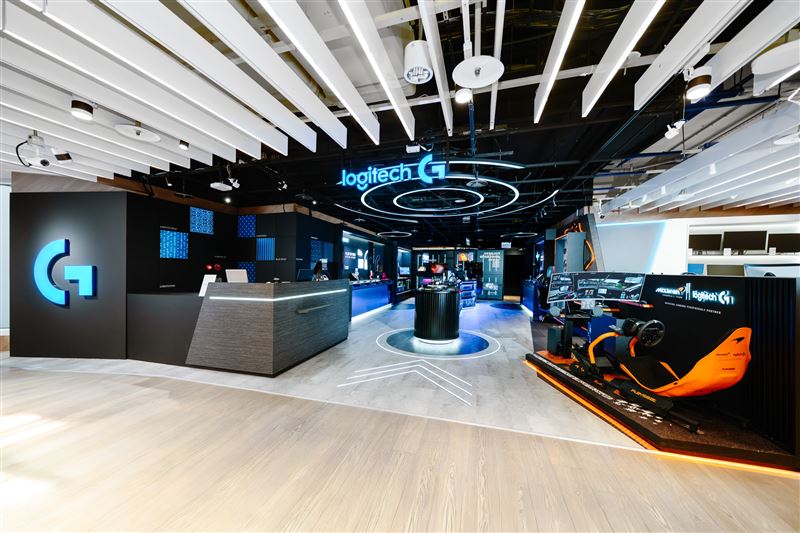 Logitech G三創電競旗艦館展現極致電競與賽車魂