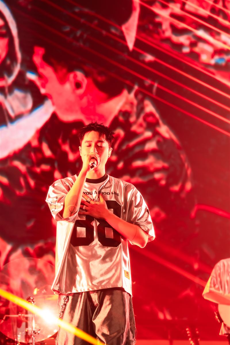 周湯豪「REALIVE - DELUXE」巡演廣州站。(圖/環球音樂提供)