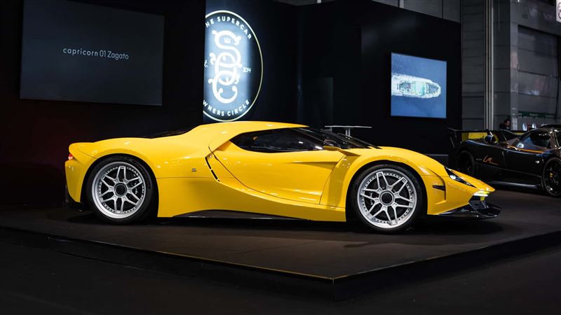 Capricorn公開第二輛01 Zagato原型車。（圖／翻攝Capricorn網站）