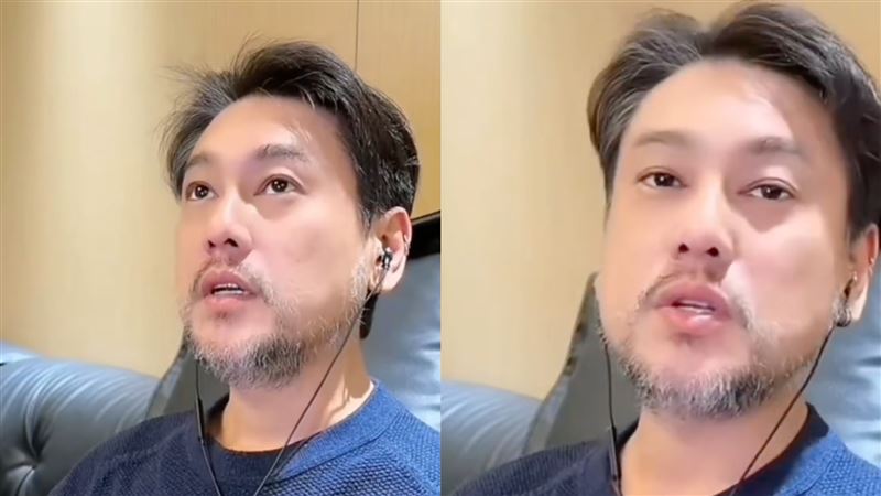 朱孝天斷開F4後「白髮、落腮鬍」引發熱議。（圖／翻攝自微博）