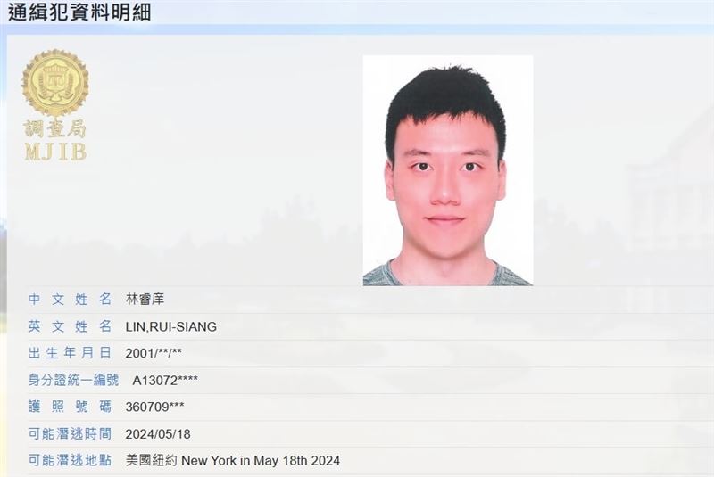 台灣男子林睿庠在美國成立暗網販毒，2024年於紐約被捕。（圖取自調查局網頁www.mjib.gov.tw）