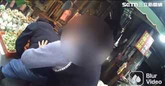 新／苗栗男砍警中彈　發狂揮刀驚悚畫面曝